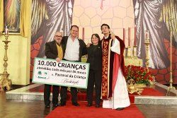 Daniel Lúcio Cordeiro, Nelson Arns Neumann, Irmã Vera Lúcia Altoé e Pe. Reginaldo Manzotti Daniel Lúcio Cordeiro, Nelson Arns Neumann, Irmã Vera Lúcia Altoé e Pe. Reginaldo Manzotti