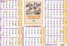 Calend&aacute;rio 2008